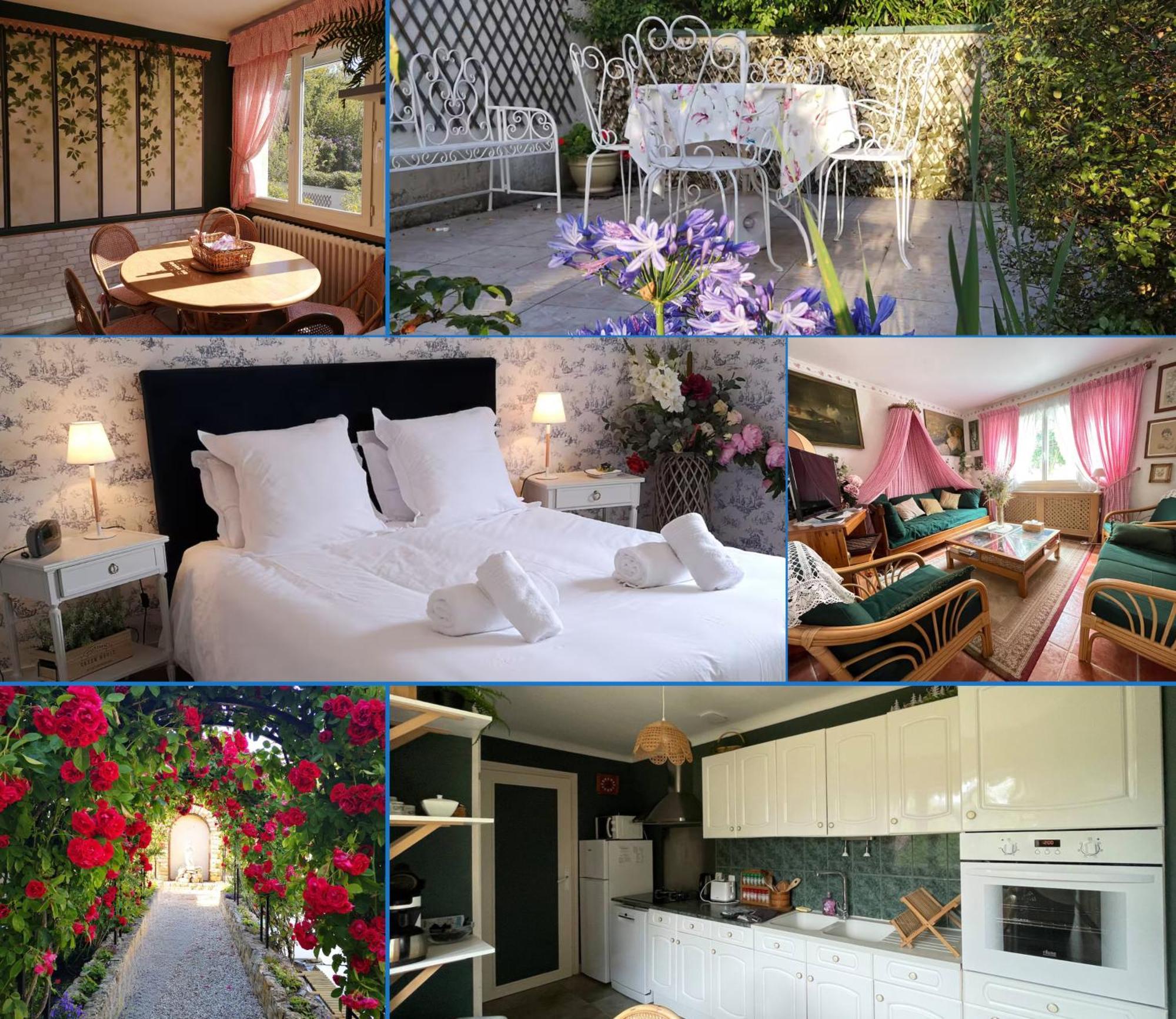 Maison Bayeux: Charming Garden Retreat Near City Centre Exterior photo